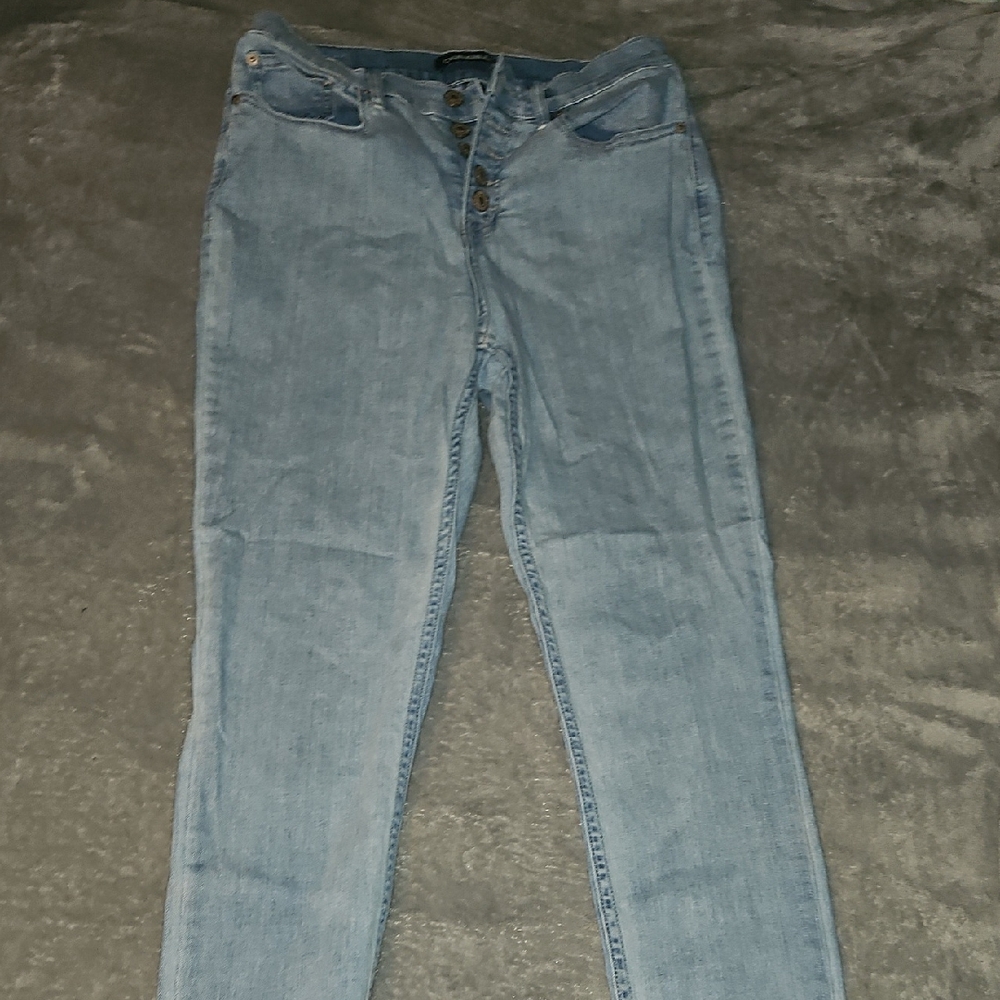 Calvin Klein Collection Blue Skinny Jeans